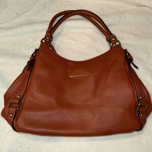 Michael Kors - Cognac Brown Leather Hobo Bag
